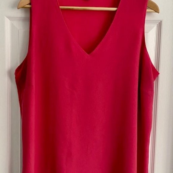 Laura Plus size Fuchsia Dressy Tank Top - Picture 1 of 5